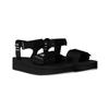 Outdoorsandale THE NORTH FACE "W SKEENA PLATFORM", Gr. 42, tnf schwarz, weiß, Textil, sportlich, Schuhe