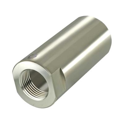 Infinite Product Solutions Thick Titanium QD Sound Redirect Sleeve Polished Titanium 2.25in SRS-25IN-TI5-U-HD