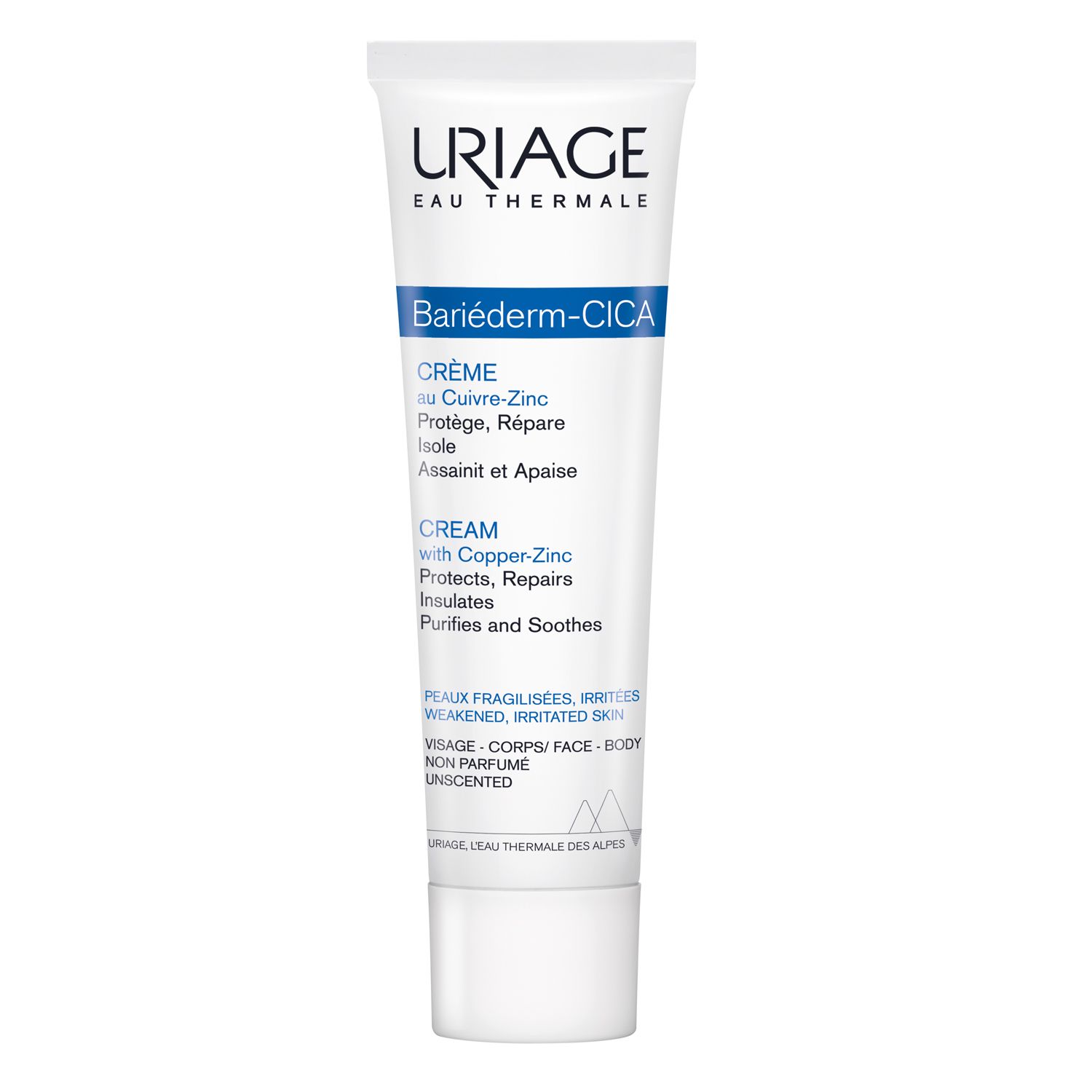 Uriage Bariederm-Cica Creme mit Kupfer-Zink 100 ml