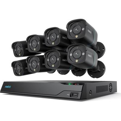 Reolink 16ch POE Surveillance System with 8 Bullet Cameras