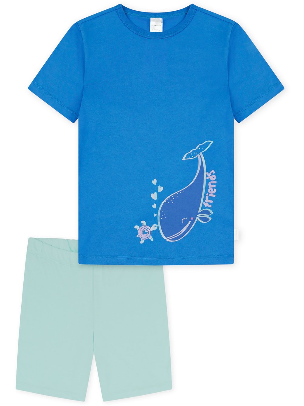 Schiesser Shorty Mädchen blau, 116 Image