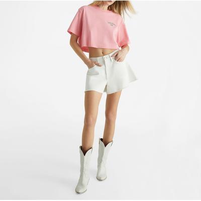 Damen T-Shirt Modell Aime Super Crop Image