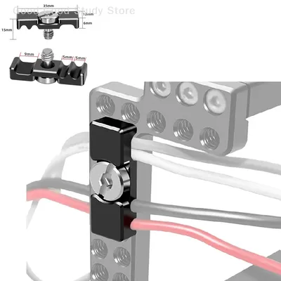 Kaninchen Käfig Draht Clip Kamera Kabel Klemme DSLR Draht Lock Klemme Fotografie Kabel Clip Rig Für Video Monitor Kamera Käfig