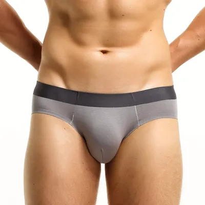 5er-Pack Herrenunterwäsche, 50-teilige Modal-Slips für Herren im Großhandel, antibakterielle Sportshorts für Jungen, bequeme Sommerhosen Image