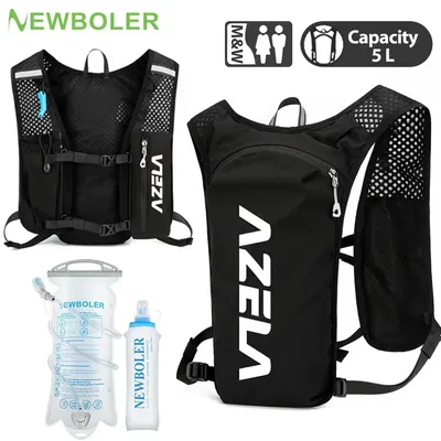 5L Atmungsaktive Trinkweste Trail Running Rucksäcke Leichte Radfahren Laufen Joggen Marathon Rucksack Reiten Fahrrad Klettern Tasche