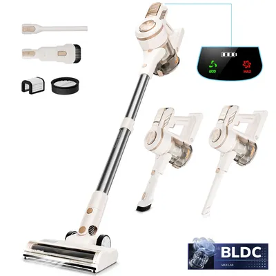 Akku-Staubsauger für Hartböden, Tierhaare, Doppelmotor-Staubsauger, Reinigungsmaschine, abnehmbarer Image