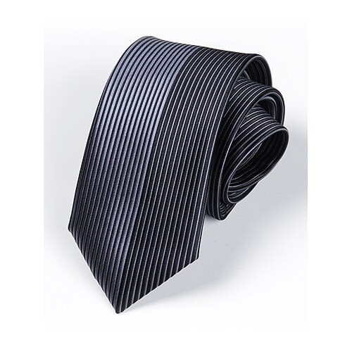 6 cm schmale Krawatte mit Positionierungsmuster für Herren – Streifen-, Blumen- oder Karomuster, elegante gewebte Seidenkrawatte für Business, Hochzeiten und formelle Anlässe Image