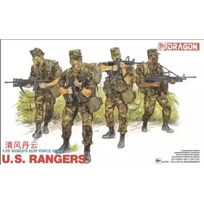 DRAGON 3004 U.S. Ranger Plastikmodellbausatz im Maßstab 1:35 Image
