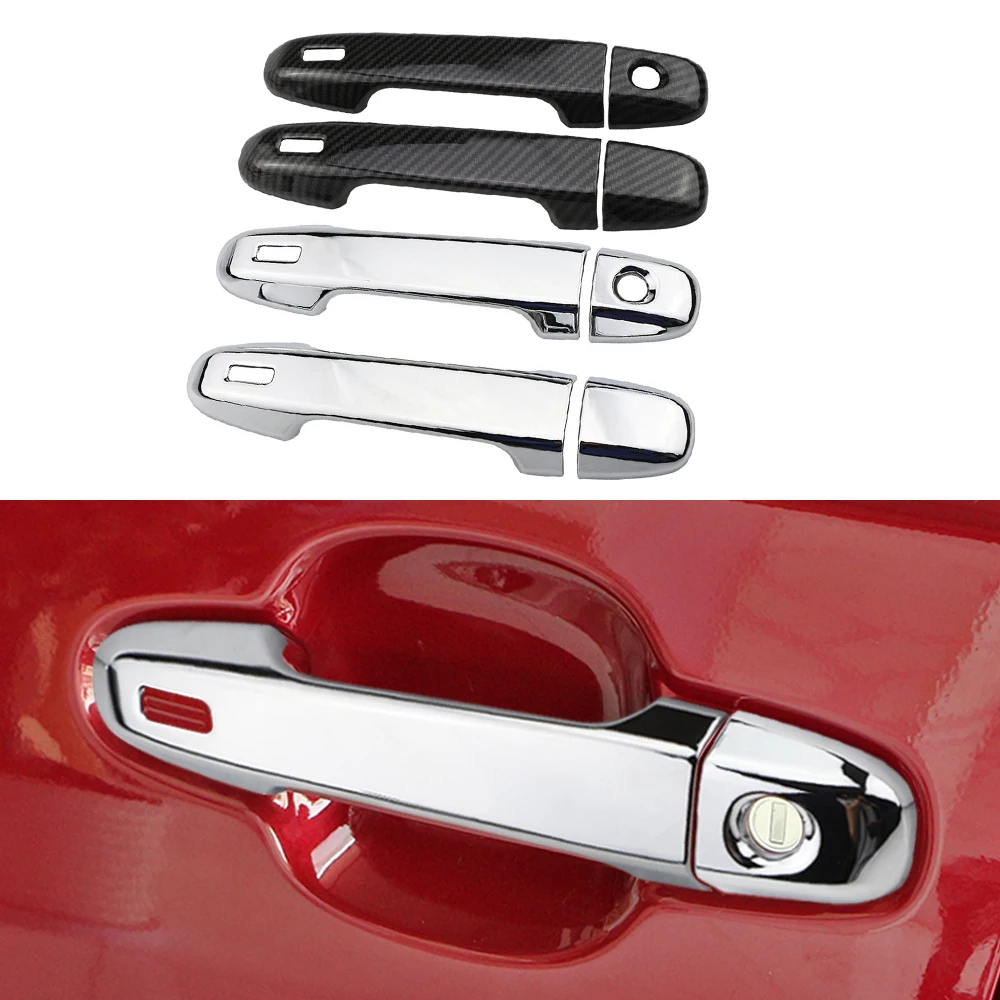 Auto Haustür griff Abdeckung für Toyota C-HR chr 2016 2017 2018 2019 2020 Tür verkleidung Dekoration Aufkleber Styling Zubehör Image