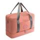 Weekender Bag Travel Duffel Bag with Shoe Compartment, Gym Bag with Wet Dry Separation for Women Men, Large Capacity Handheld Waterproof Travel Bag, Wet-Dry Separation for Beach and Gym