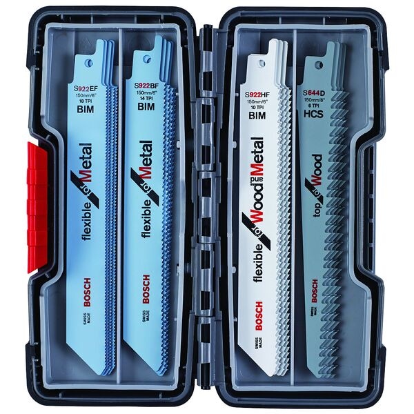 BOSCH Säbelsägeblätter-Set »ToughBox Wood/Metal« braun Image