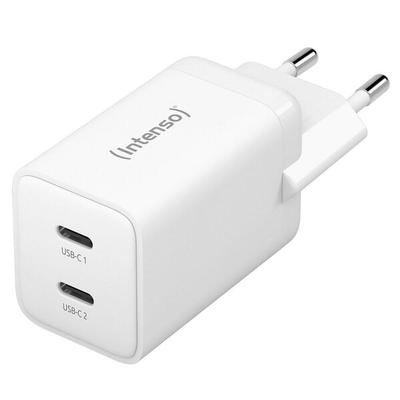 Intenso Ladeadapter W40CC GaN 2x USB-C weiß