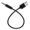 3.5mm Plug AUX Audio Jack To USB 2.0 Male Charger Cable Adapter Cord For Car MP3 USB Conversion