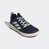 Wanderschuh ADIDAS TERREX "TERREX BOAT CLIMACOOL", Gr. 40, legend ink, chalk weiß, semi impact orange, Textil, Synthetik, sportlich, Schuhe