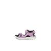 Riemchensandale ECCO "BIOM RAFT", Kinder, Gr. 32, rosa (altrosa), Lederimitat, Textil, sportlich, Schuhe, Sommerschuh, Sandalette, Kinderschuh mit Klettriemchen