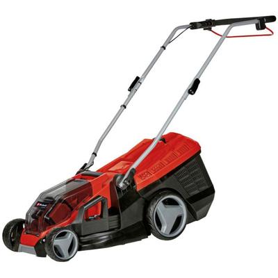 Akku-Rasenmäher EINHELL "GE-CM 36/36 Li SET", rot (baumarkt), B:49cm H:39cm T:77cm, Rasenmäher, mit 2 Akkus und Ladegerät Image