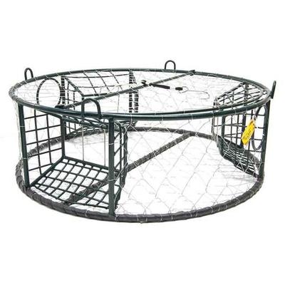 SMI Crab Trap Rubber Wrapped Stainless Steel Weave Crab Gear - 30in x 10in