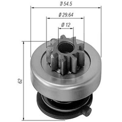 MAGNETI MARELLI Ritzel, Starter Universal 940113020167 Image