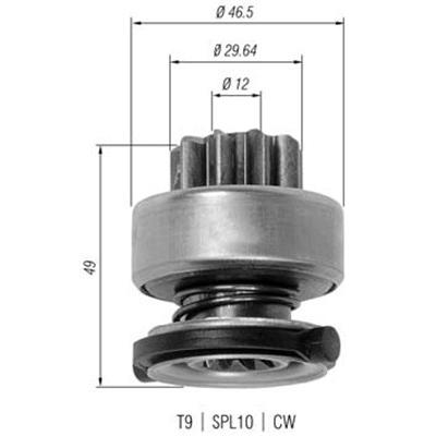 MAGNETI MARELLI Ritzel, Starter Universal 940113020334 Image