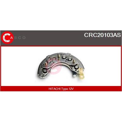 CASCO Gleichrichter, Generator Universal 12V für NISSAN 23245-V7200 CRC20103AS Image