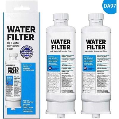 2er-Pack Ersatz-Kühlschrank-Wasserfilter DA97-17376B DA97-08006C haf-qin haf-qin/exp für mehrtürige