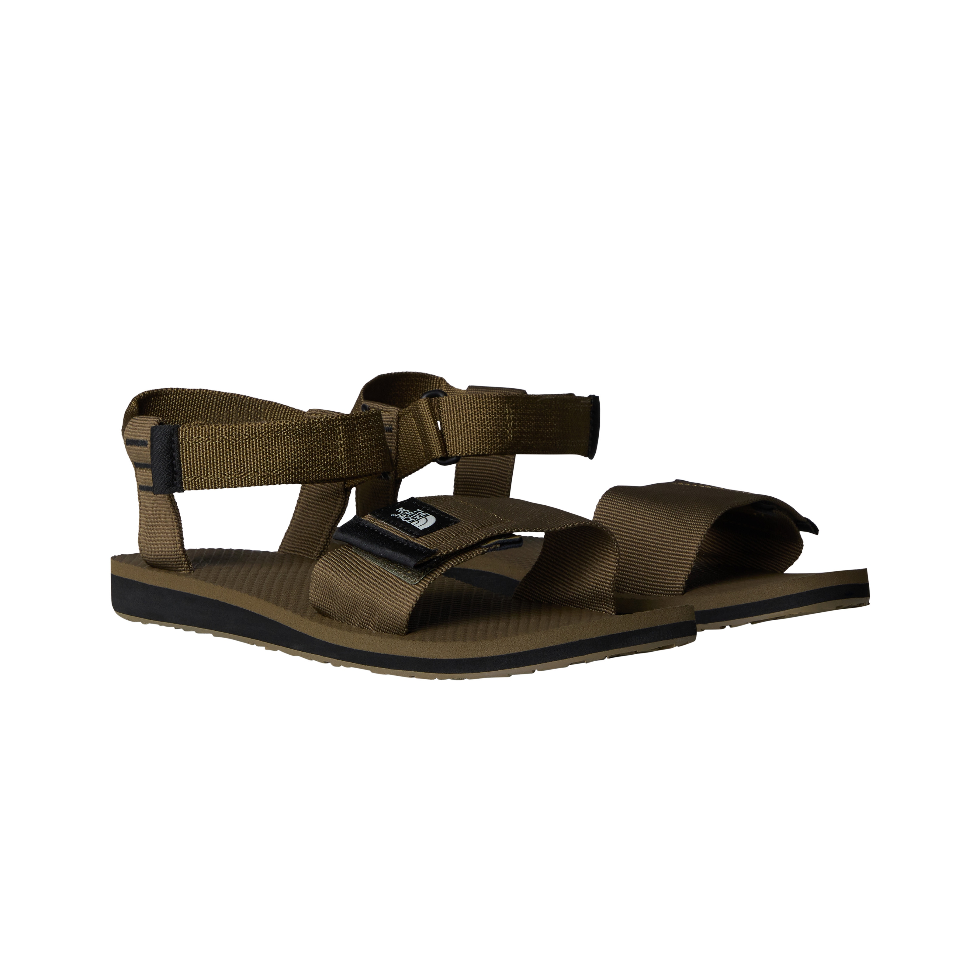 Outdoorsandale THE NORTH FACE "M SKEENA SANDAL II", Herren, Gr. 47, schwarz (caraway seed, tnf schwarz), Textil, Schuhe Outdoorsandale, Trekkingsandale