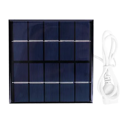 5 W tragbares Solar-Ladegerät, USB-Ausgang, polykristalline Outdoor-Solarmodule, mobile Stromversorgung für Ladegerät 3,7 Batterien