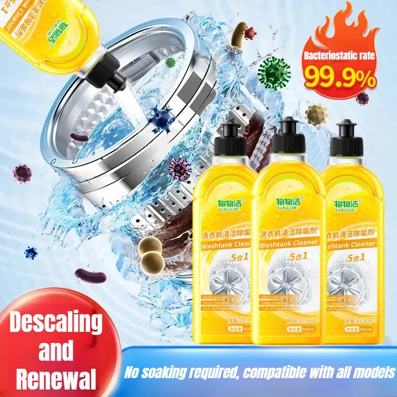 Clean Drum Washer Tank Cleaner Fleckenentferner Leistungsstarker Schimmelentferner Reiniger Waschmaschinenreiniger Image
