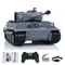 Taigen 1/24 RC Kampfpanzer Tiger I Geschenke Funksteuerung Militärtanks Infrarot Kampfautos Fahrzeug Kunststoff RC Panzer RC Spielzeug