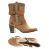 Mustang Damen Stiefel, Gr. 38, braun, kein Etikett