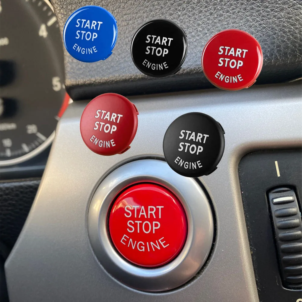 Misura per BMW E87 E60 E83 E84 E89 E90 E91 E92 E93 Auto Motore Pulsante di Avviamento Sostituire Copertura Interruttore di Arresto Accessori auto Decor