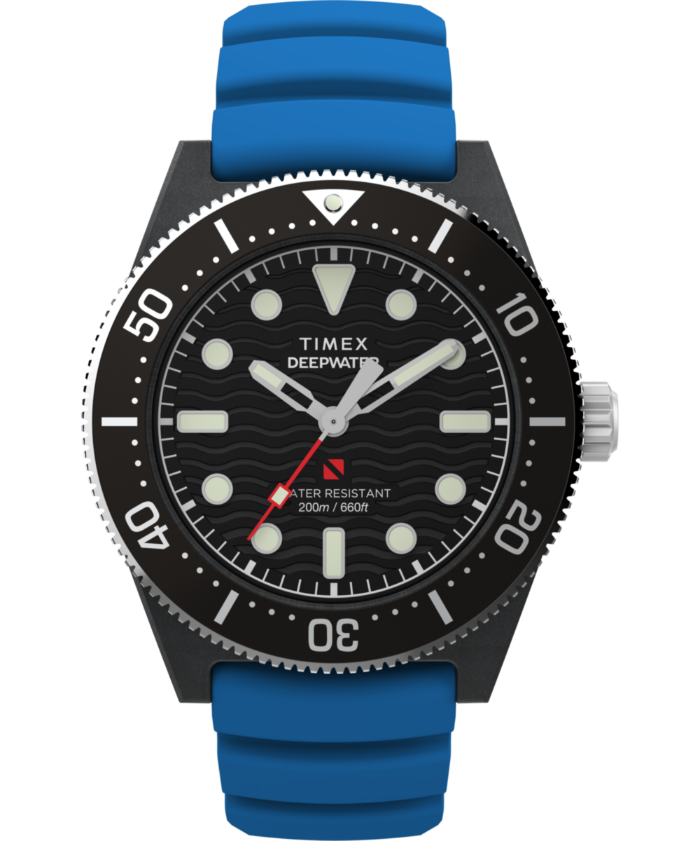 Timex Deep Water Reef Blau Herren Armbanduhr TW2Y02500