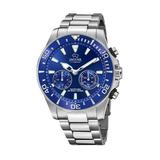 Jaguar Men s Hybrid Smartwatch - Model J888/1 Stainless Steel Blue Dial