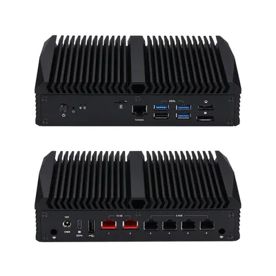 Free Shipping 2 x Marvell AQC113 10 Gigabit LAN,4 x WIntel I226-V 2.5 Gigabit LAN Linux N100 Fanless