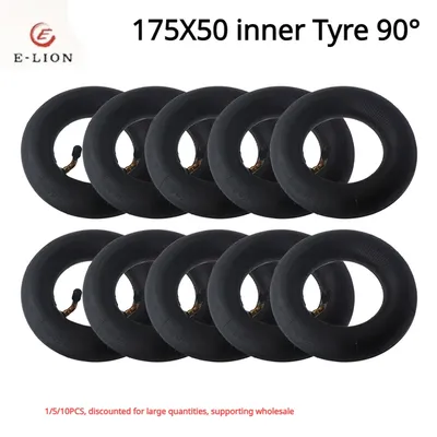 high quality 1/5/10 PCS 175x50 Inner tube 90° for electric scooter inner 7 inch wheelchair truck