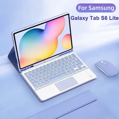 For Samsung Galaxy Tab S6 lite 10.4 Inch Detachable Keyboard Cover Samsung Tab S6 lite