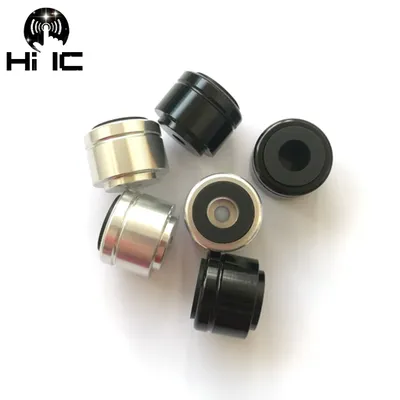 4PCS Aluminum alloy Computer Case HIFI Audio Amplifier Speaker Spikes Chassis Foot Pad Anti-shock