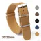 20mm 22mm Soft Retro Suede Genuine Leather Watchband for Rolex Sport Bracelet for Huawei for Seiko