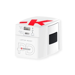 Skross World USB Charger A/C 65PD mit USB-C Kabel, Weltweit Image