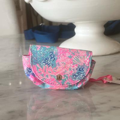 Lilly Pulitzer Dog | Lilly Pulitzer Floral Waste Bag Dispenser | Color: Blue/Pink | Size: Os