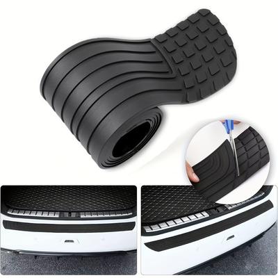 TEMU Car Rear Bumper Protector, 41inch X3.4inch Car/suv Universal Rubber Anti-scratch Trunk Exterior Accessories Image