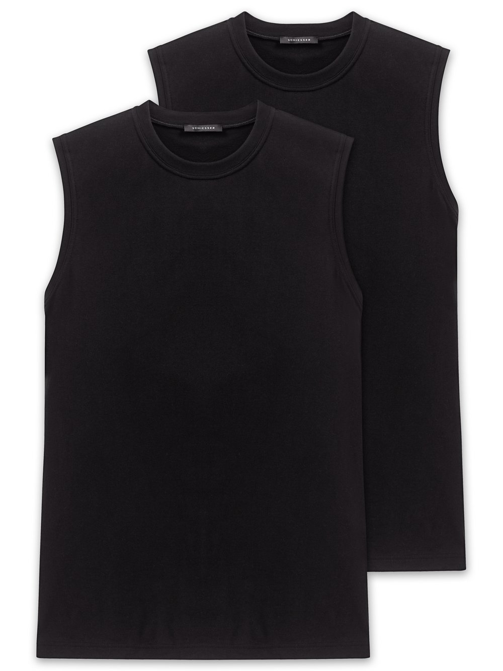 Schiesser Unterhemd Herren schwarz, XXL Image