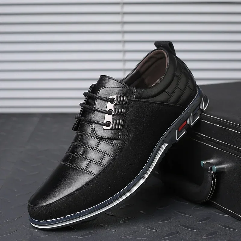 Casual Leder Schuhe für Männer Trend Männer Business Schuhe Büro Komfort Arbeits Schuhe Mann Faulenzer Große Größe 38-50 tenis Masculino