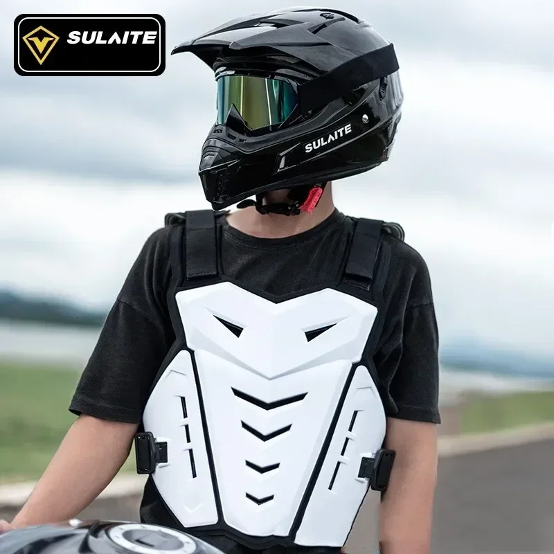 Sulaite ganzjährig Motocross Rüstung Weste Motorrad Körperschutz Dirt Bike MTB MX Brust schutz Moto Ausrüstung für Männer Image