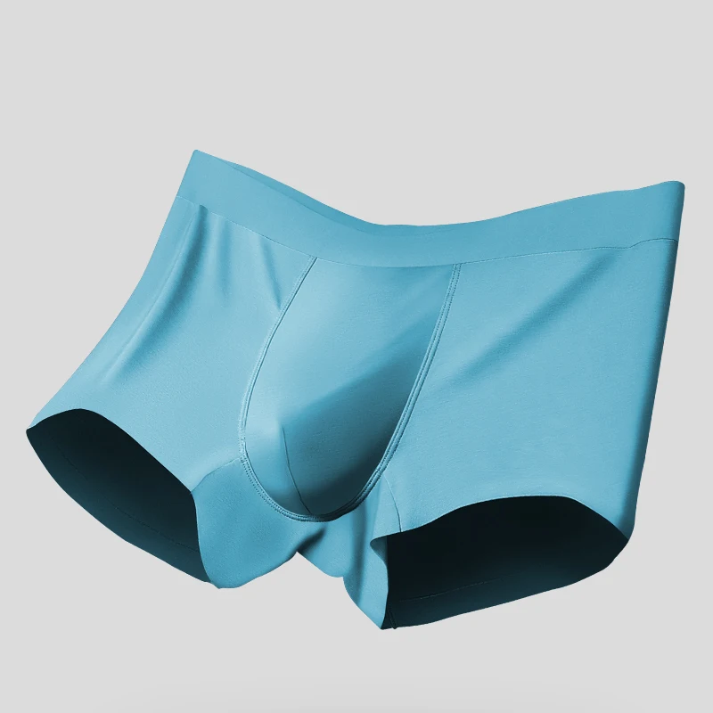 5-teilige Herrenunterwäsche, schmale Sommer-Boxershorts, bequeme, sportliche, atmungsaktive, antibakterielle Herren-Boxershorts Image