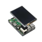 3.5 pollici Raspberry Pi 3 Touch Screen TFT LCD 480*320 GPIO Display Monitor Custodia in ABS Ventola