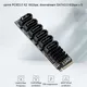 Scheda adattatore da M.2 a SATA3.0 Scheda di espansione da 6 Gbps ASM1166 M.2 PCIE a SATA ad alta