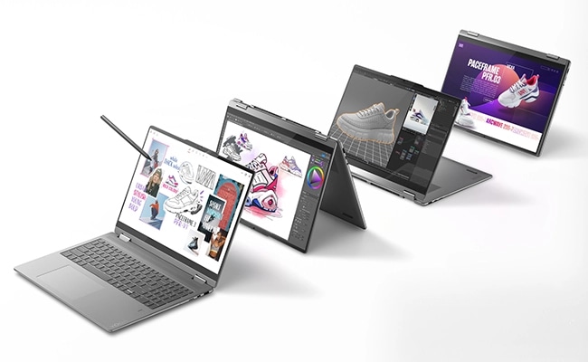 Lenovo Yoga 7i 2-in-1 Copilot+ PC, Luna Grey - Laptop - Windows 11 Home - Intel® Core™ Ultra 5 226V - 1TB SSD - 16GB RAM - 16