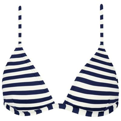 Barts - Women's Yadbor Fixed Triangle - Bikini-Top Gr 40 weiß/blau Image