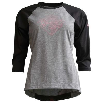 Zimtstern - Women's Pureflowz Shirt 3/4 - Radtrikot Gr L grau Image